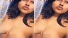Hot Look Desi Girl Record Her Nude Video part 2