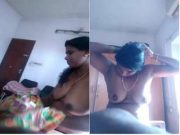 Sexy Mallu Wife Strip her Cloths and Sucking Hubby Dick