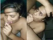 Desi Horny Girl Blowjob and Ridding Lover Dick