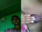 Desi Girl Record Her Fingerring Video
