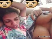 Cute Lankan Girl Showing Her Boobs On Video Call Part 1