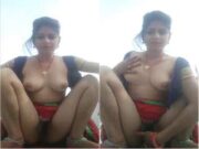 Sexy Bhabhi Record her Fingerring Video