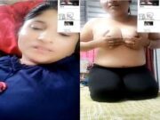 Horny Desi Bhabhi Showing Her Boobs and wet Pussy part 1