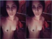Cute Desi Girl Record her Nude Selfie