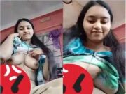 Sexy Desi Girl Showing Her Boobs On Video Call part 1