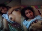 Hot Lankan Bhabhi Showing Her Boobs and Pussy