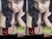 Cute Desi Girl Showing Her Boobs and Pussy On Video Call