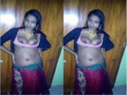 Sexy Desi Girl Wearing Cloths After Sex