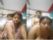 Today Exclusive- Super Hot Look Big Boob Desi Wife Fucked In Doggy Style With Clear Hindi Audio