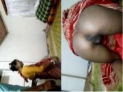 Sexy Desi Bhabhi Hard Fucked BY Dewar and Cum On Her Pussy