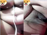 Horny Desi Girl Showing Her Boobs and Pussy ON IMO VIdeo Call Part 1