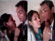 Desi Lover Kissing and Romance