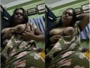 Horny Desi Bhabhi Showing Her Big Boobs and Pussy Part 1