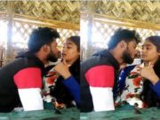 Assam Lover Kissing and Boob Pressing