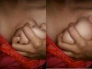 Horny Desi Girl Play With Her Boobs Part 2