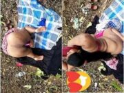 Tamil Wife OutDoor Blowjob and play with Dildo Part 2