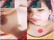 Assamese Boudi Showing Her Boobs To Lover On Video Call