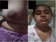 Today Exclusive- Bangla paid Randi Showing Boobs On Video Call