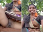 Today Exclusive- Horny Telugu Bhabhi Showing Her Pussy