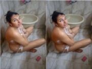 Today Exclusive- Paki Wife Bathing Video Record By Hubby Part 2