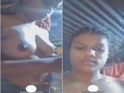 Cute Desi Girl Showing Her Boobs and Pussy Part 2