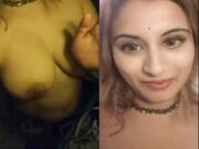 Sexy Indian Model Showing her Boobs