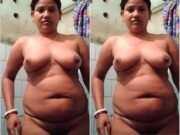 Desi Boudi Strip her Cloths and Showing Her Boobs and Pussy Part 2
