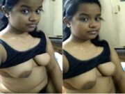 Cute Desi Girl Showing Her Boobs and pussy