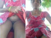 Telugu Bhabhi Showing her Boobs and Pussy Part 1