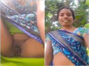 Telugu Bhabhi Showing her Boobs and Pussy Part 3