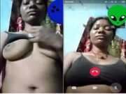 Desi Village Bhabhi Showing Her Boobs On Video Call