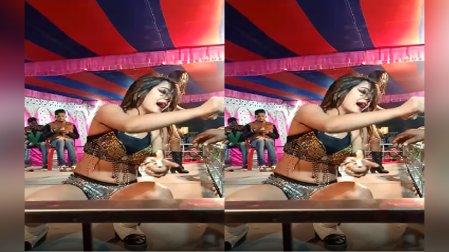 Bihari Dancer Naked Dance & Kissing In Public Function Part2