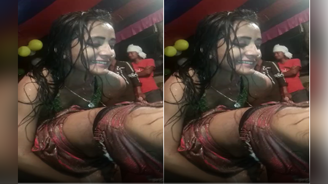 Bihari Dancer Naked Dance & Kissing In Public Function