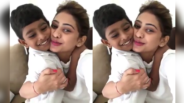 Hot Mom With Her Son