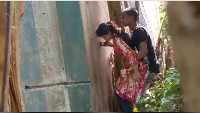 Village Lover Fucking At Home Outside hidden recording