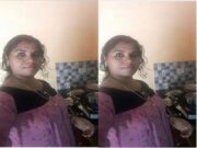 Today Exclusive- Mallu Bhabhi Showing Her Boobs and Pussy On Video Call Part 2