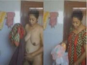 Today Exclusive- Aunty Striping Video Record in Hidden Cam