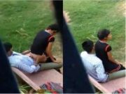 Today Exclusive- Lover Fucking In Park
