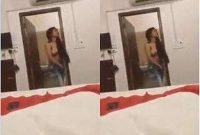 Today Exclusive- Desi GF Boobs Video Record By Lover