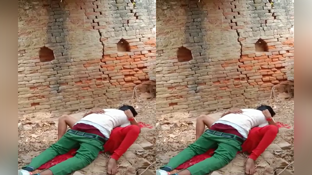 Caught fucking outdoor
