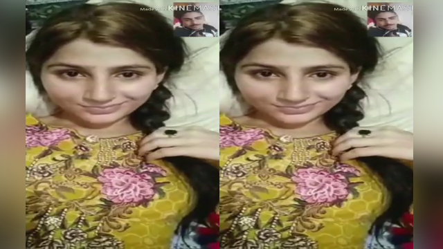 Cute Paki Girl video call chat with her boyfriend