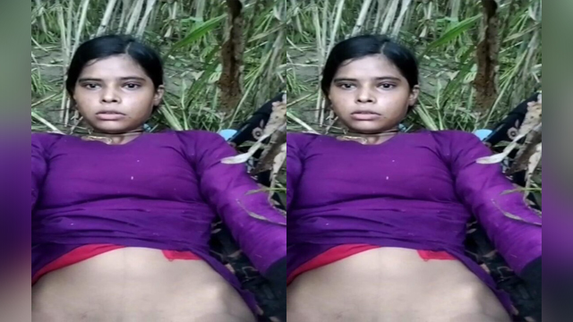Desi Village Girl Pussy Captured By Lover In Outdoor