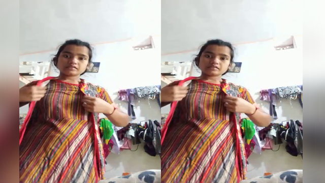 Polytechnical Student Girl Nude Dress Change