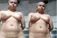 Today Exclusive- Cute Bangla Girl Record Nude Selfie Part 2