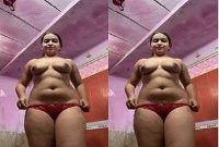 Today Exclusive – Sexy Desi Girl bathing and Fingering Part 2