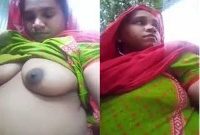 Today Exclusive – Desi Bangla Bhabhi Shows Boobs and Pussy