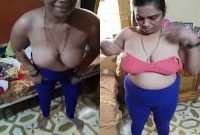 Today Exclusive –Tamil Bhabhi Wearing Cloths