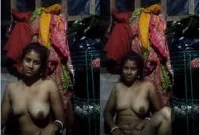 Today Exclusive – Desi Village Bhabhi Shows Nude Body Part 2