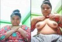 Today Exclusive – Sexy Boudi Shows Her Boobs and Pussy