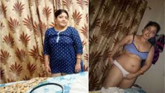 Today Exclusive – Most Demanded Priya Bhabhi Wearing Cloths Video Record By Hubby Part 2